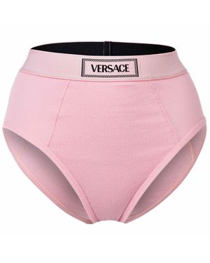 Versace Highleg Rib - Pink