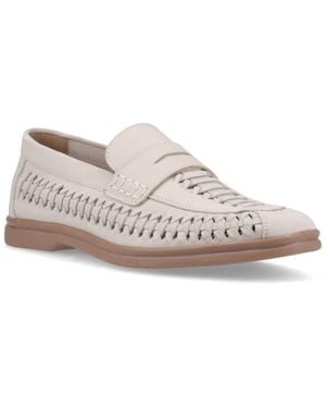 Hush Puppies Bowie Leder Herren Slim Fit Slipper - Grau