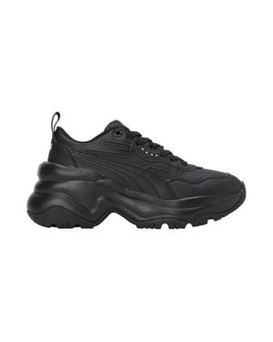 PUMA "Cilia" Sneaker Für Damen - Schwarz