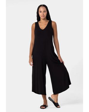 Basiclo Viscose Jumpsuit - Blau