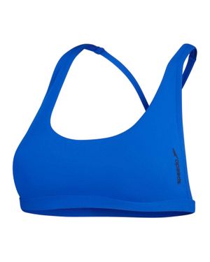 Speedo Bikini Oberteil Für Damen, Runder Auschnitt - Blau