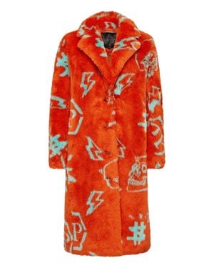 Philipp Plein Mantel - Rot