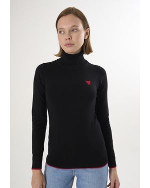 Felix Hardy Pullover Rollkragenpullover - Schwarz