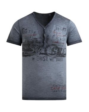Camp David T-Shirt - Schwarz