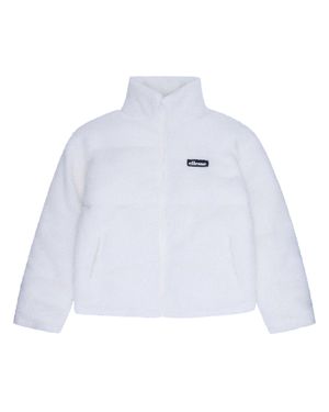 Ellesse Jacke Für Herren, Teddy-Stoff (Naturweiß)