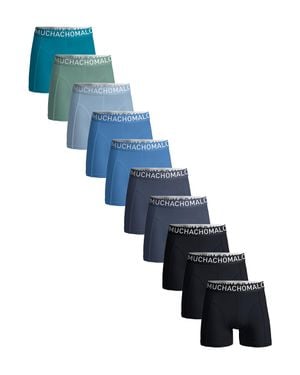 MUCHACHOMALO Herren Boxer Shorts - Blau