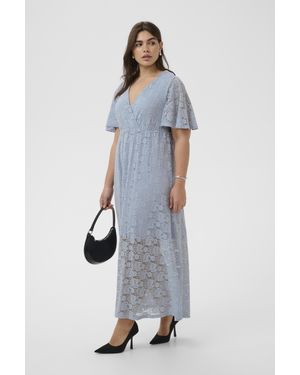 Kaffe Jerseykleid Kclara Jerseykleid Tight Fit - Blau