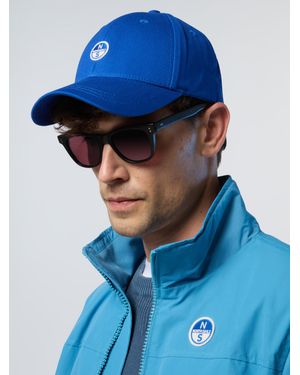 North Sails Basecap Logo-Aufnäher - Blau