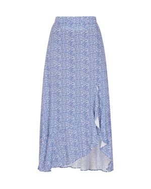 Usha Rock Frauen Blau Weiß