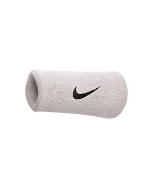 Nike "Jumbo" 2Er-Pack Swoosh Armband /Schwarz) - Weiß