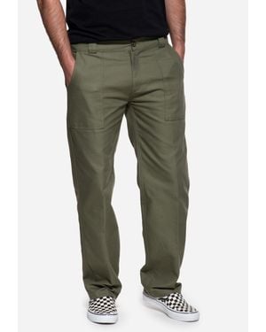 King Kerosin Herren Workwear Hose - Grün