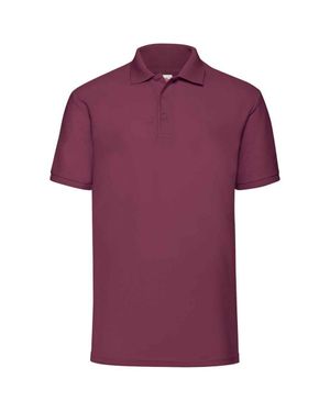 Fruit Of The Loom Poloshirt Für Herren (Burgunderrot) - Lila
