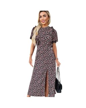 AX Paris Midikleid Für Damen (Bunt) - Lila