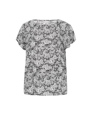 FELIPA Bluse Frauen-Weiß - Grau