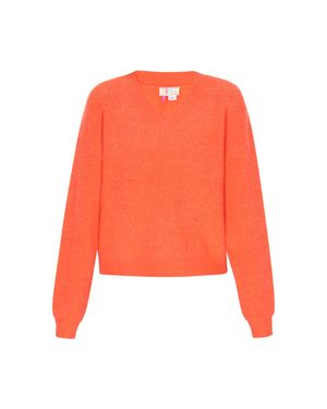 IZIA Pullover Frauen - Orange