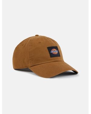 Dickies Baseball Workwear Mützen WASHED CANVAS CAP - Braun
