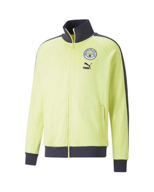 PUMA "Ftblheritage" Trainingsjacke Für Herren - Gelb
