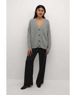 Karen By Simonsen Strickjacke Casual Fit - Grau