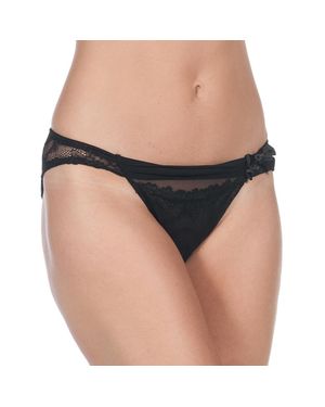 Selene Carla Bikini-Unterteil Aus Spitze Für Damen - Schwarz