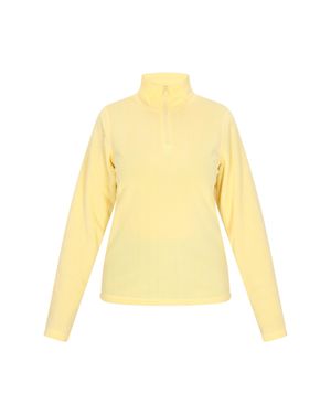 Schmuddelwedda Fleecepullover Frauen Höllengelb