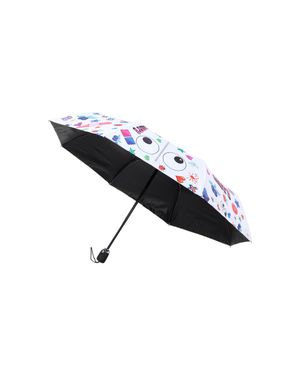 myMo Regenschirm Regenschirm Weiß - Schwarz
