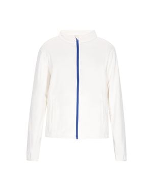 Mo Jacke Herren Weiss Königsblau - Weiß