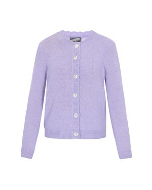 Dreimaster Strickjacke Frauen Helles Lavendel - Lila