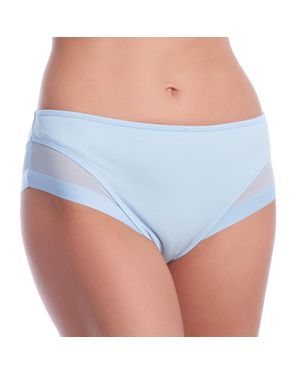 DIM Großzügiger Slip Mit Tüll D0A63 Für Damen - Blau