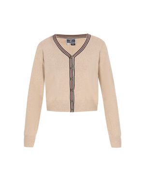 Dreimaster Strickjacke Frauen - Natur
