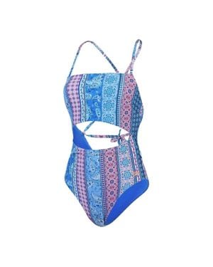 Speedo Badeanzug Für Damen, Schwimmen - Blau