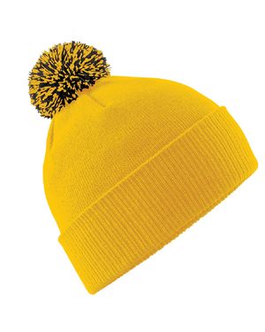 BEECHFIELD® Mütze Für Herren/Damen /Schwarz) - Gelb