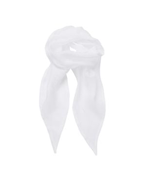 PREMIER Damen Chiffon-Schal Chiffon-Halstuch - Weiß