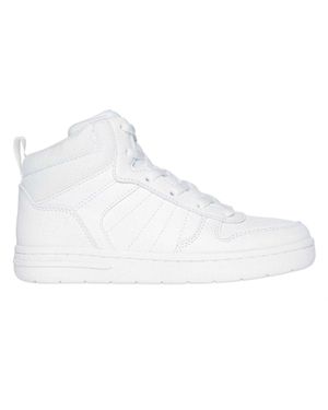 Skechers "Smith Street" High Top Turnschuhe Für Kinder - Weiß