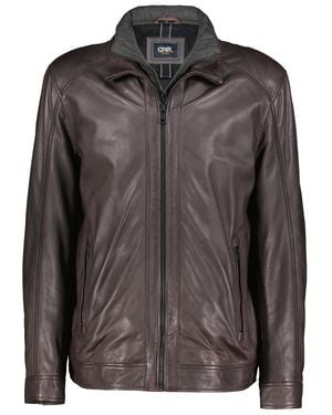 Donders 1860 Sky Performer Lederjacke - Schwarz