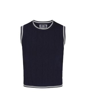 Dreimaster Spitze Frauen Marine - Blau