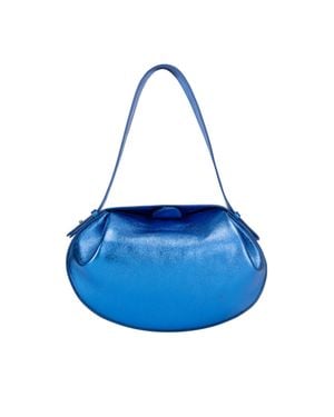 Usha Handtasche Damen Laminat Elektrisch - Blau