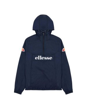 Ellesse "Acera" Jacke, Wasserfest Für Herren, Über Den Kopf - Blau