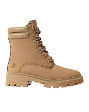 Timberland Stiefeletten Für Damen, Leder, Zum Schnüren (Taubengrau) - Braun