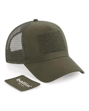 Ballin Amsterdam Est. 2013 Petten Trucker Kappe - Grün