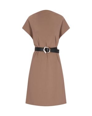 Usha Kleid Frauen - Braun