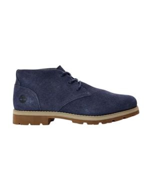Timberland Chukka-Stiefel Für Herren, Wildleder, Wasserfest - Blau