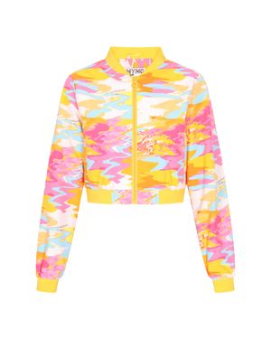 myMo Jacke Frauen Mehrfarbig - Weiß
