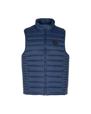 Le Temps Des Cerises Ärmellose Daunenjacke S Mann Croz - Blau