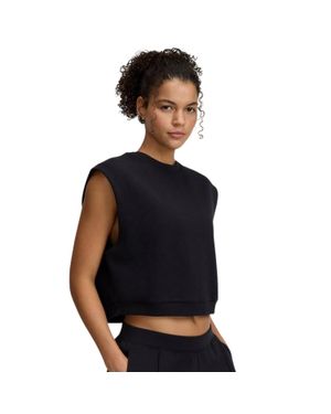Under Armour "Unstoppable" Pullover Für Damen, Fleece, Ärmellos - Schwarz