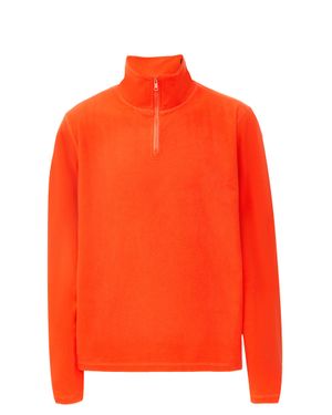 Dreimaster Fleecepullover Männer - Orange