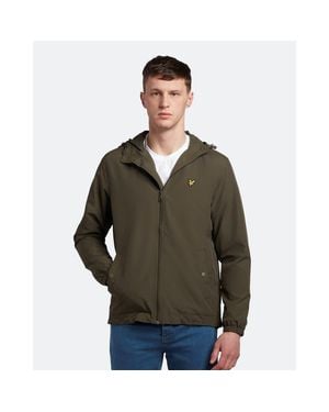 Lyle & Scott Jacke Für Herren, Mit Kapuze, Wasserbeständig (Oliv) - Grün