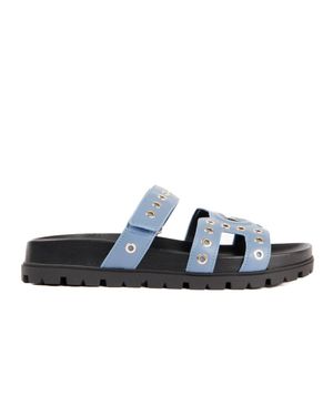 Guess Signature Slides Damen - Blau