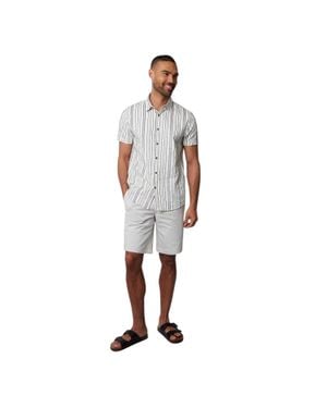 Threadbare "Brownhill" Hemd Für Herren (Cremefarbe) - Natur