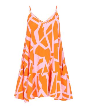 myMo Kleid Frauen Rosa - Orange