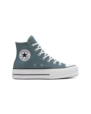 Converse Mode Schuhe Damen Chuck Taylor All Star Lift Plattform - Blau